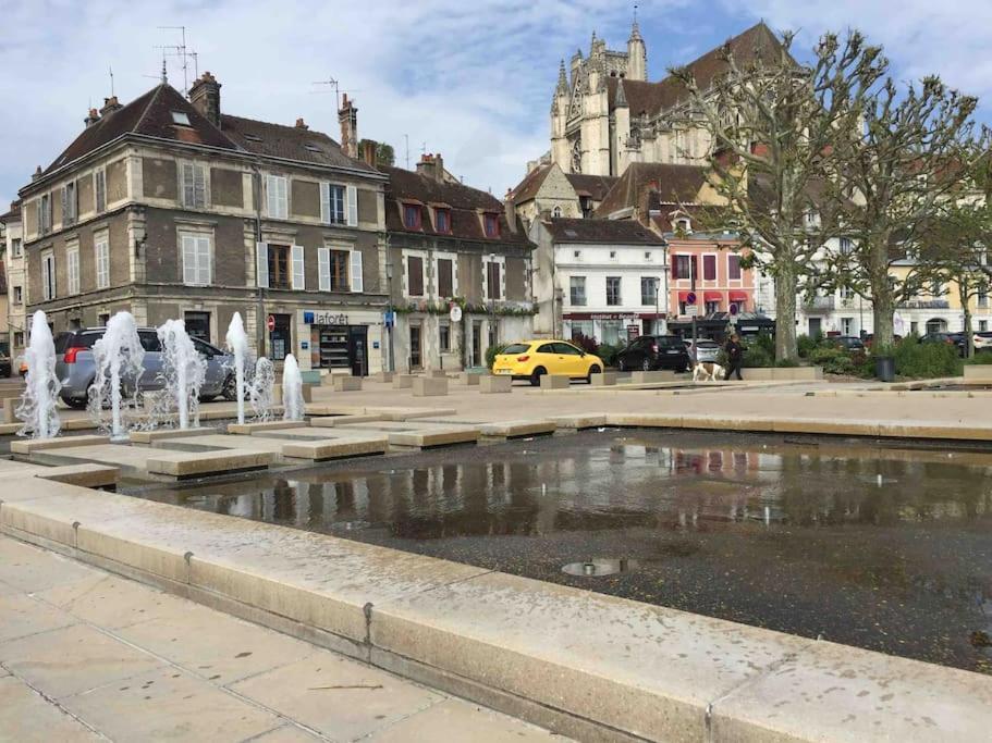 Bel Appart Au Centre-Ville Proche Gare Avec Wifi. Auxerre Ngoại thất bức ảnh